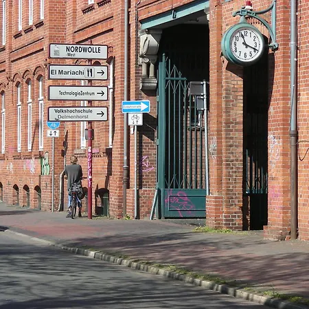 Апартаменты Ferienhaeuschen Nordwolle - Zentral, Guenstig, Gruen *