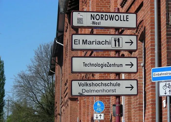 Ferienhaeuschen Nordwolle - Zentral, Guenstig, Gruen