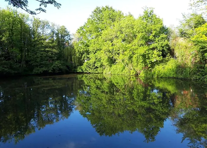 Ferienhaeuschen Nordwolle - Zentral, Guenstig, Gruen
