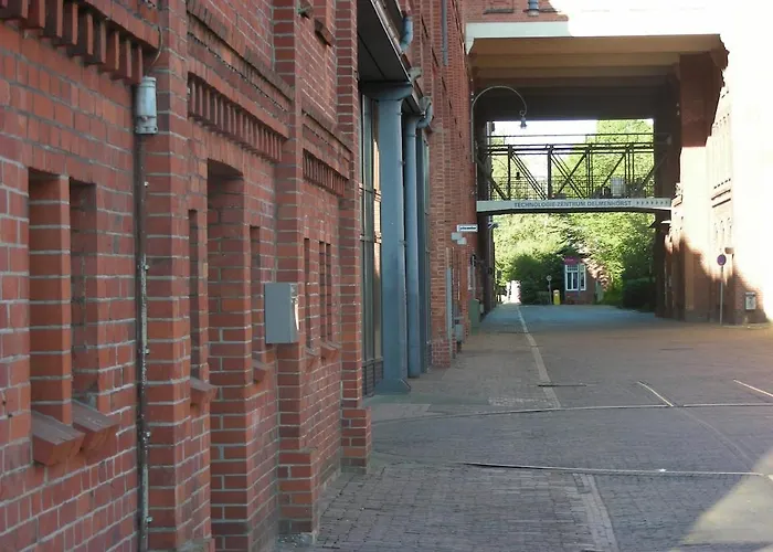 Ferienhaeuschen Nordwolle - Zentral, Guenstig, Gruen 公寓 德尔门霍斯特