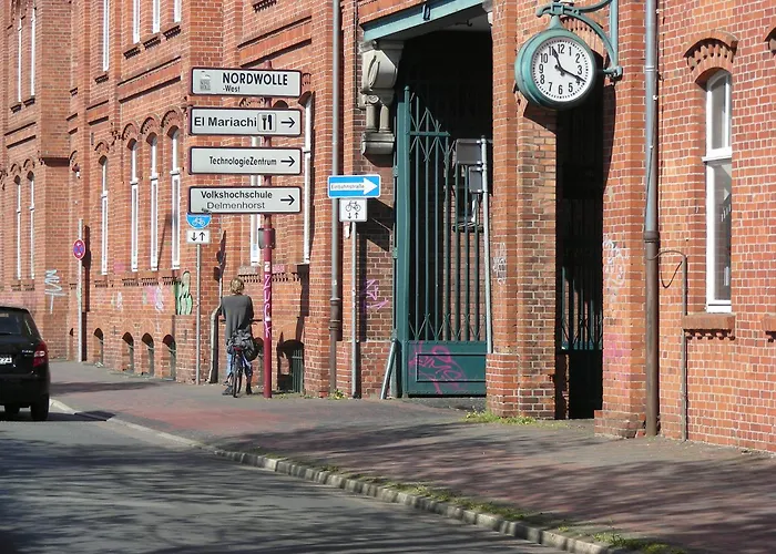 公寓 Ferienhaeuschen Nordwolle - Zentral, Guenstig, Gruen *