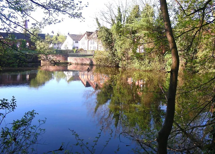 Ferienhaeuschen Nordwolle - Zentral, Guenstig, Gruen